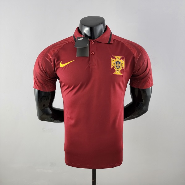 AAA Quality Portugal 2022 Red Polo Shirt